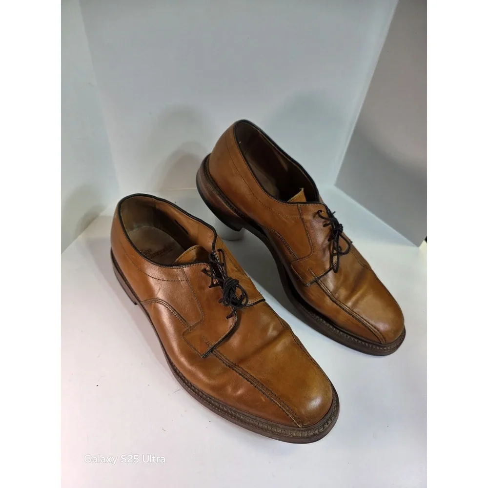 Allen Edmonds Hillcrest Men's Dress Shoes Size 11 D Leather Walnut Brown